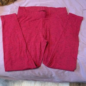 Red and Black Leggings